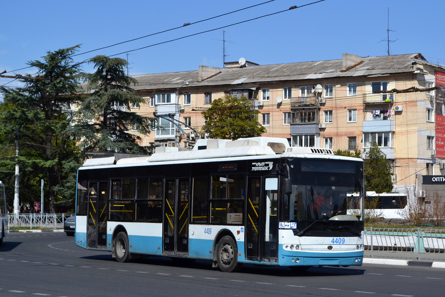 Крымский троллейбус, Богдан Т70115 № 4409