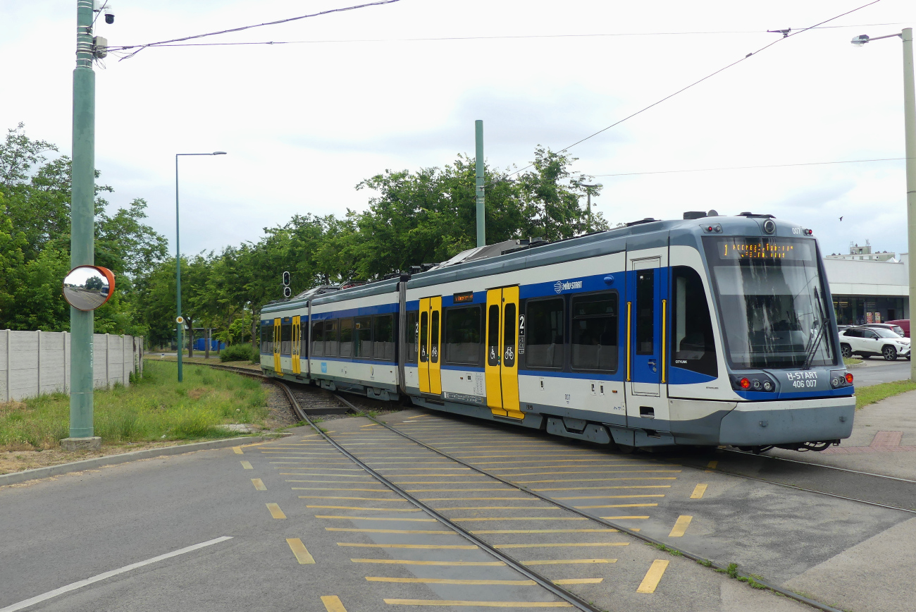 Сегед, Stadler Citylink № 007 (406 007)