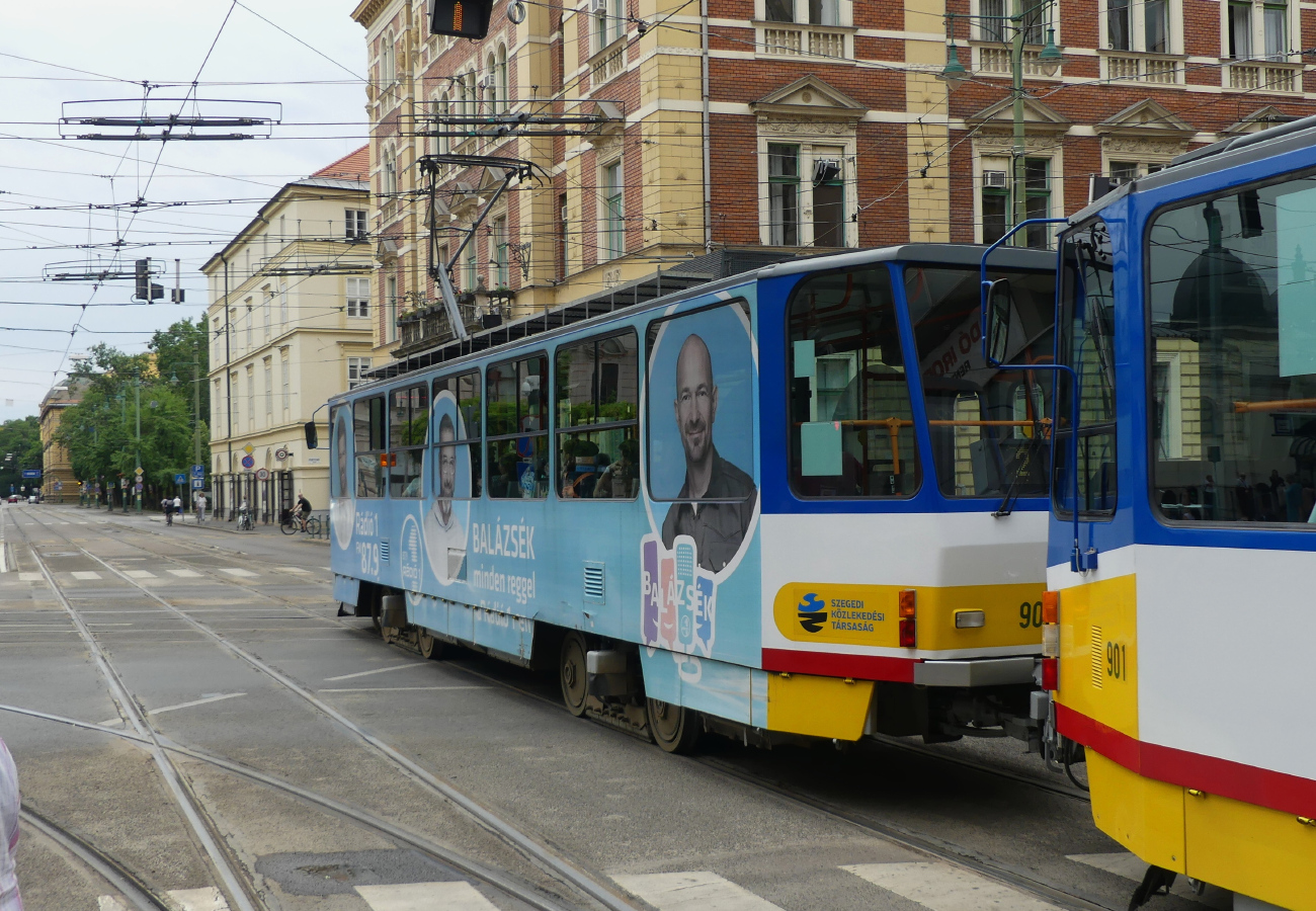 Сегед, Tatra T6A2 № 906