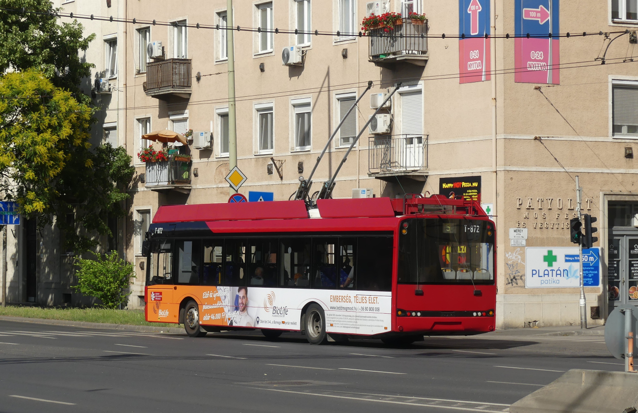 Szeged, Solaris Trollino III 12 AC № T-872