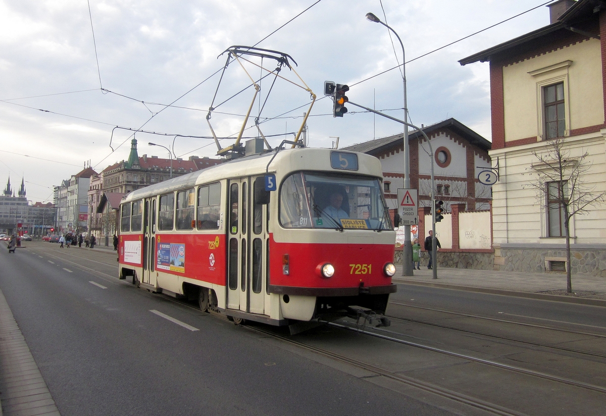 Прага, Tatra T3SUCS № 7251