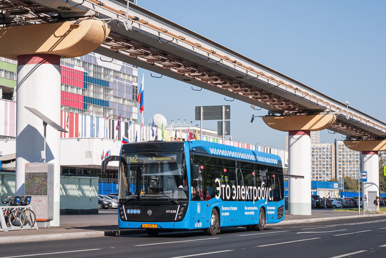 Москва, КАМАЗ-6282 № 411638