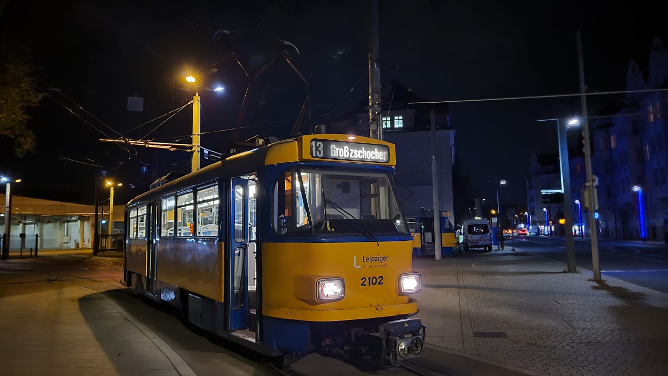 Leipzig, Tatra T4D-M1 Br. 2102 Leipzig, Tatra T4D-M1 Br. 2102