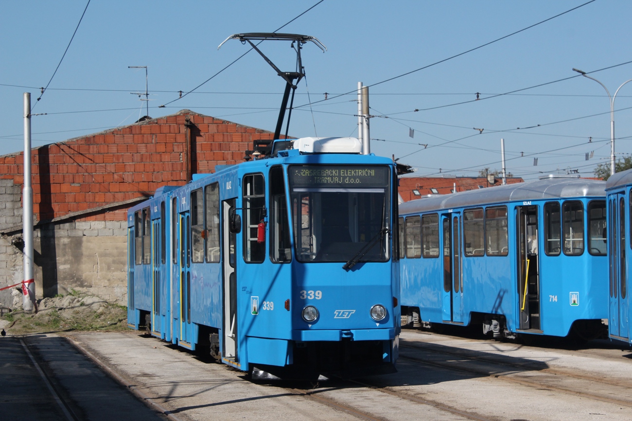 Загреб, Tatra KT4YU № 339; Загреб — Дни открытых дверей и музейные поездки, 20-22.09.2024