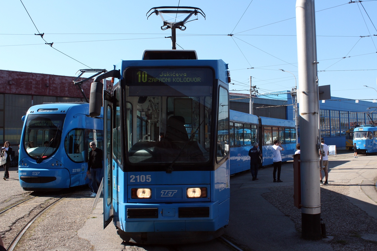 Загреб, Končar TMK 2100 № 2105; Загреб — Дни открытых дверей и музейные поездки, 20-22.09.2024