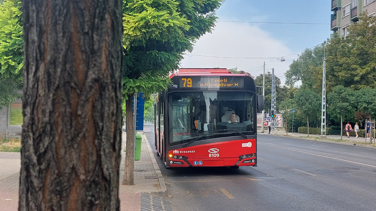 Будапешт, Solaris Trollino IV 12 Škoda № 8109