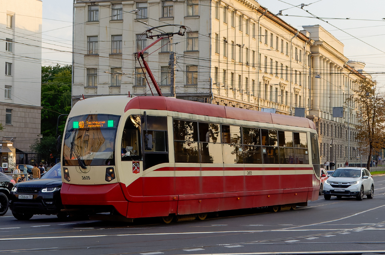Санкт-Петербург, ЛМ-68М2 (ОЭВРЗ) № 3605