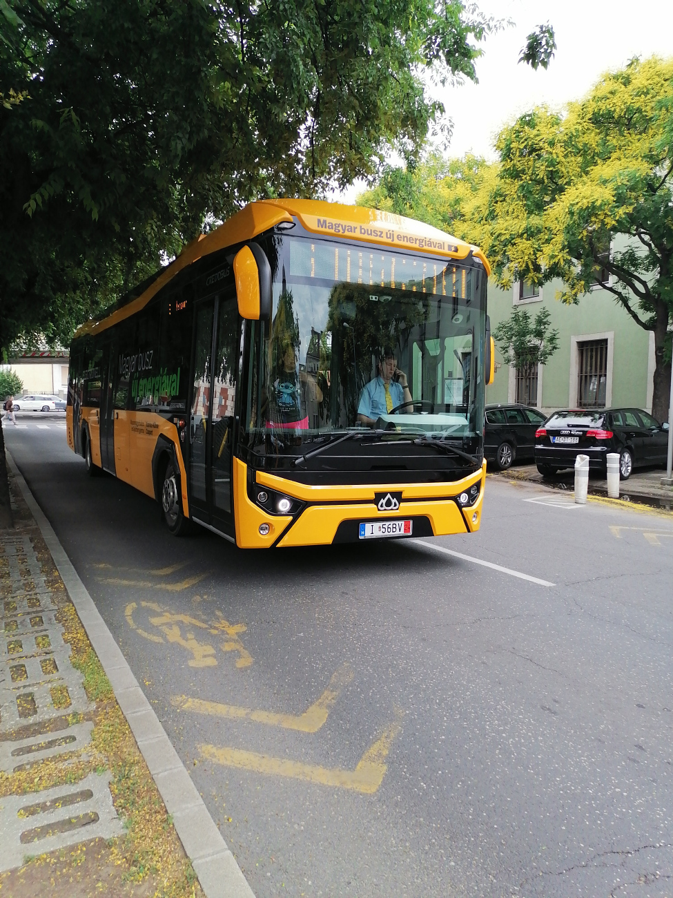 Győr, Credobus Electronell E12 № I 56BV 24