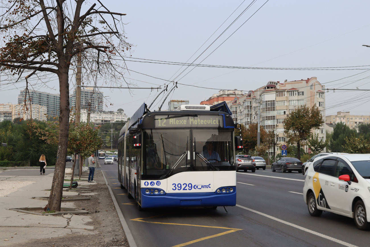 Кишинёв, Solaris Trollino II 18 Ganz № 3929