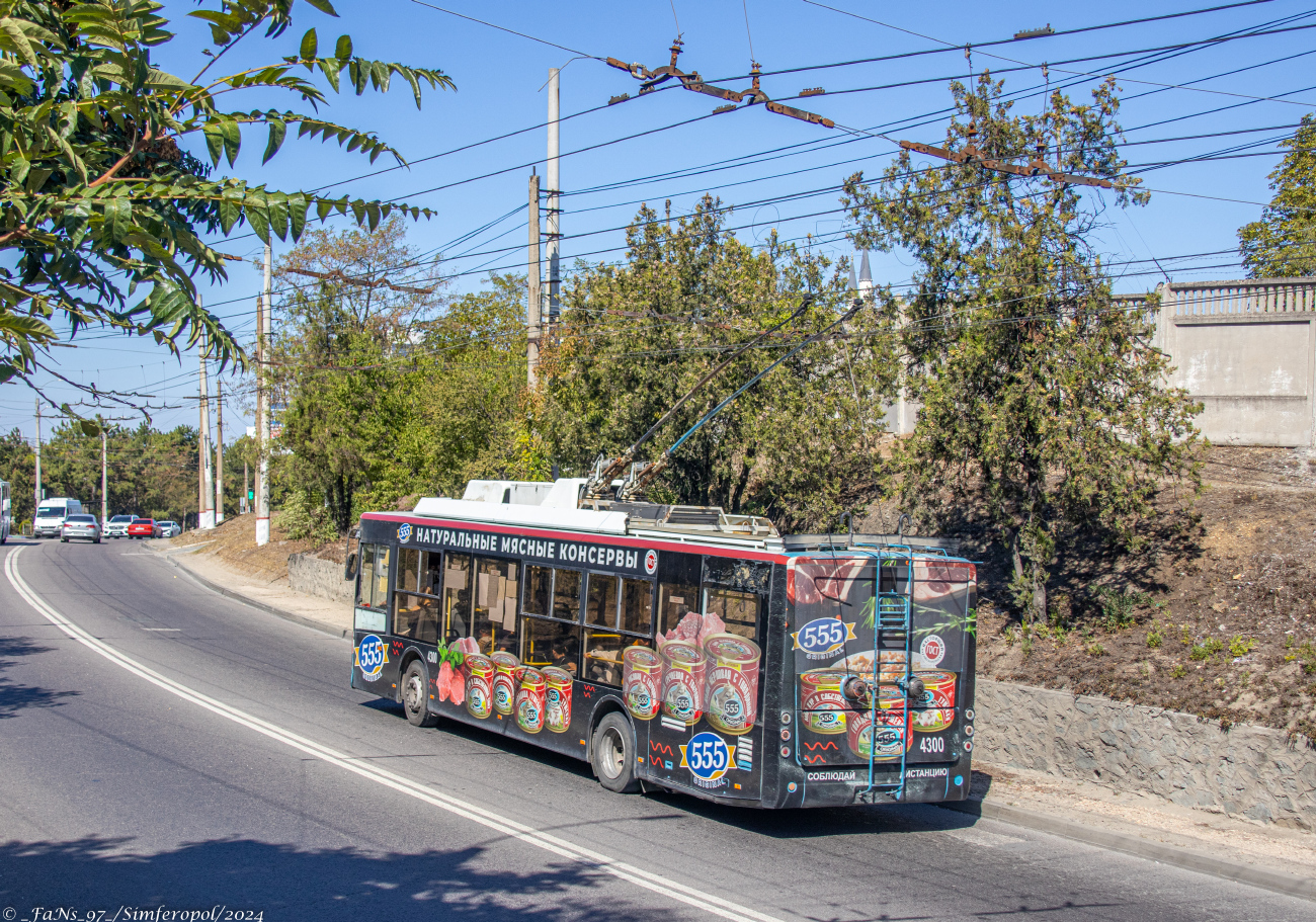 Troleibuzul din Crimeea, Bogdan T70110 Nr. 4300