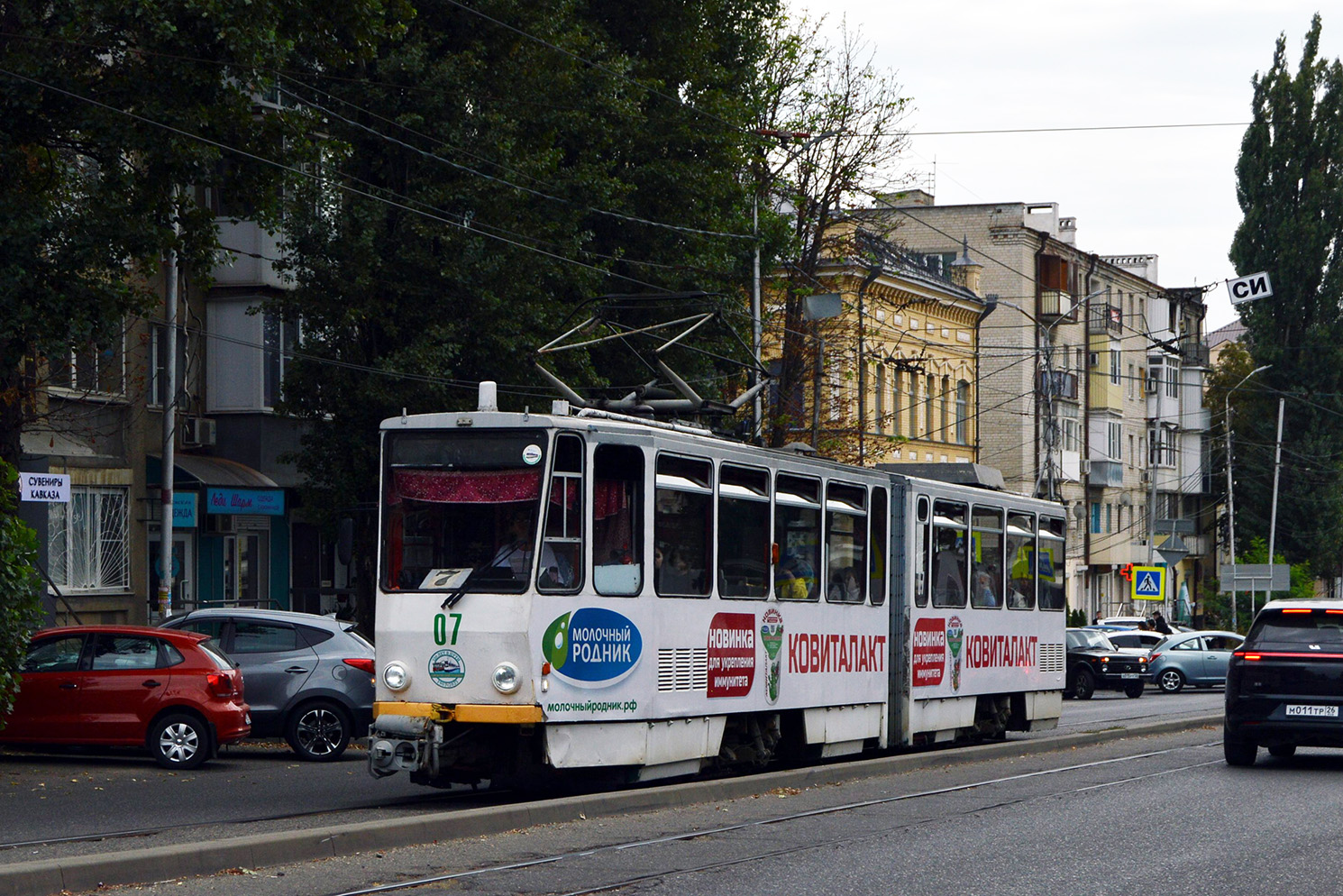 Пятигорск, Tatra KT4D № 07