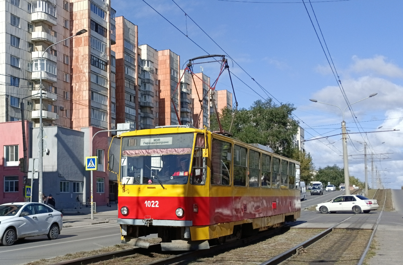 Barnaul, Tatra T6B5SU Nr. 1022