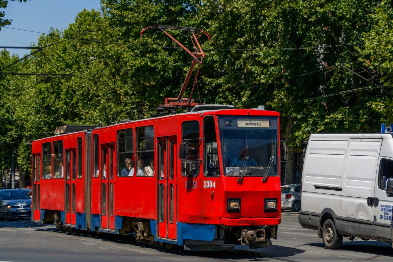 Белград, Tatra KT4YU № 2304