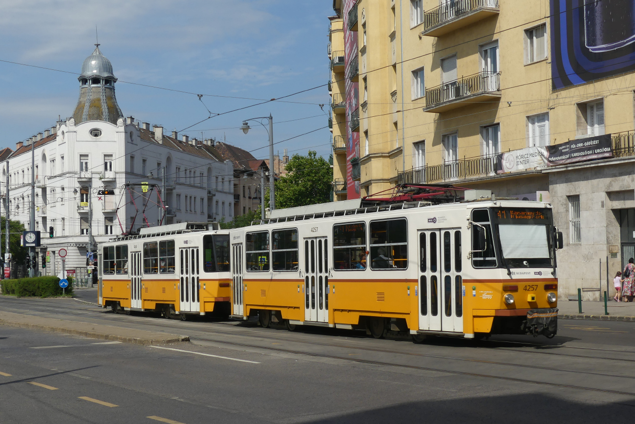 Будапешт, Tatra T5C5K2 № 4257