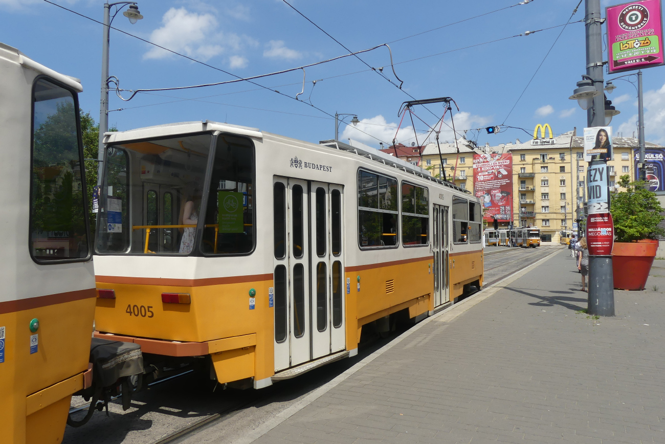 Budapest, Tatra T5C5K2 # 4005 Budapest, Tatra T5C5K2 # 4005
