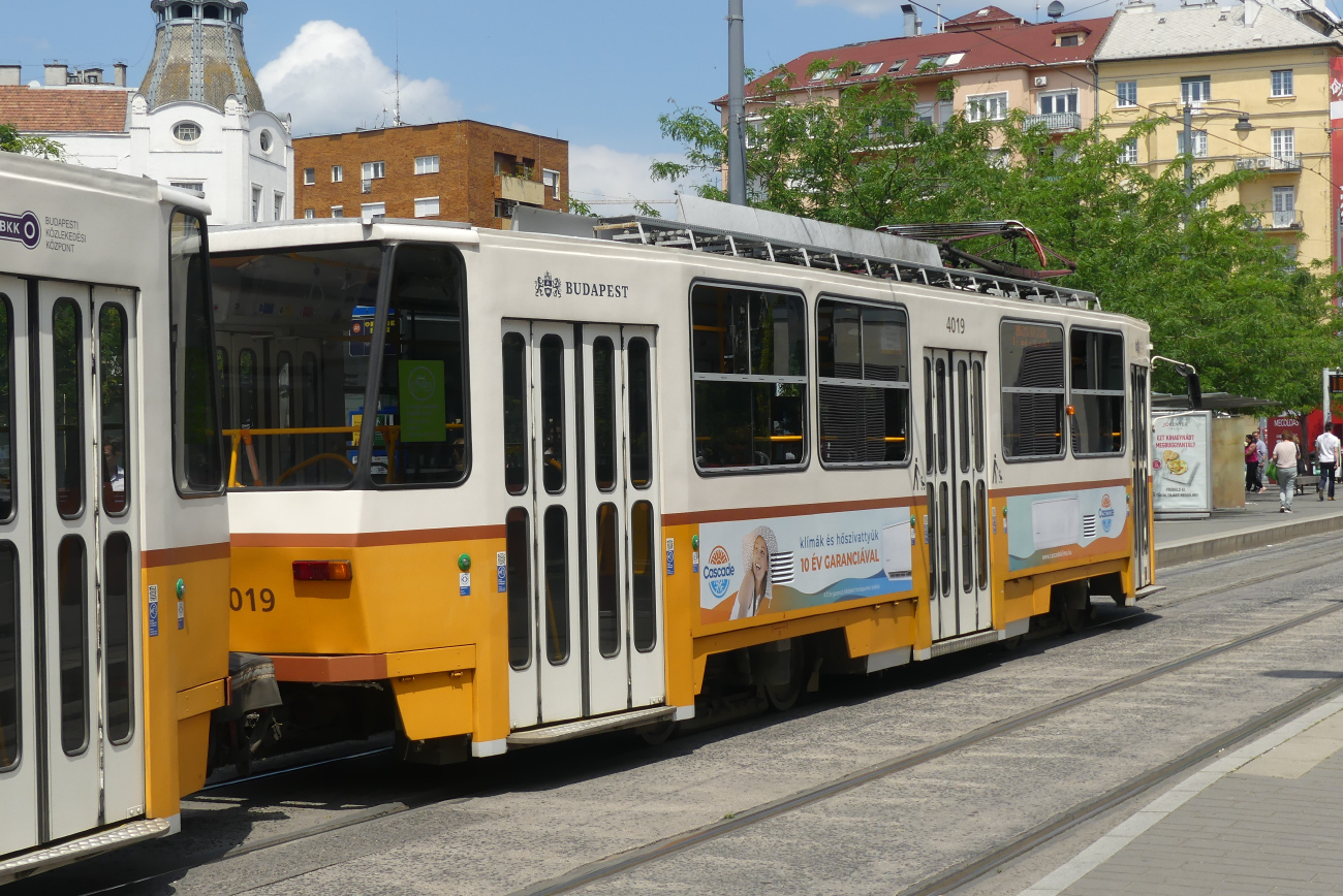 Будапешт, Tatra T5C5K2 № 4019