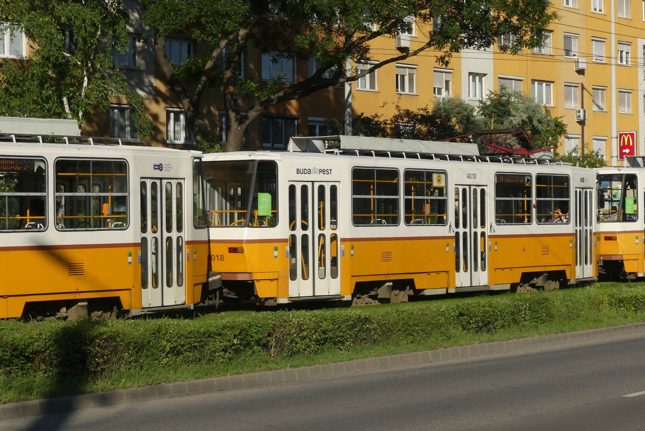 Будапешт, Tatra T5C5K2 № 4018