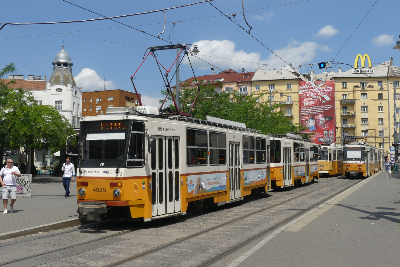 Будапешт, Tatra T5C5K2 № 4025