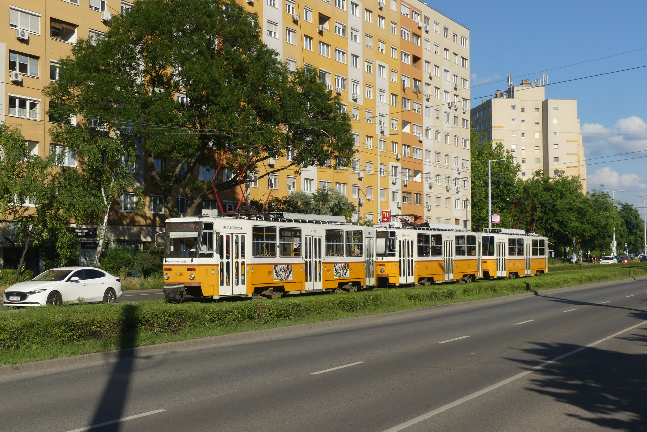 Будапешт, Tatra T5C5K2 № 4108