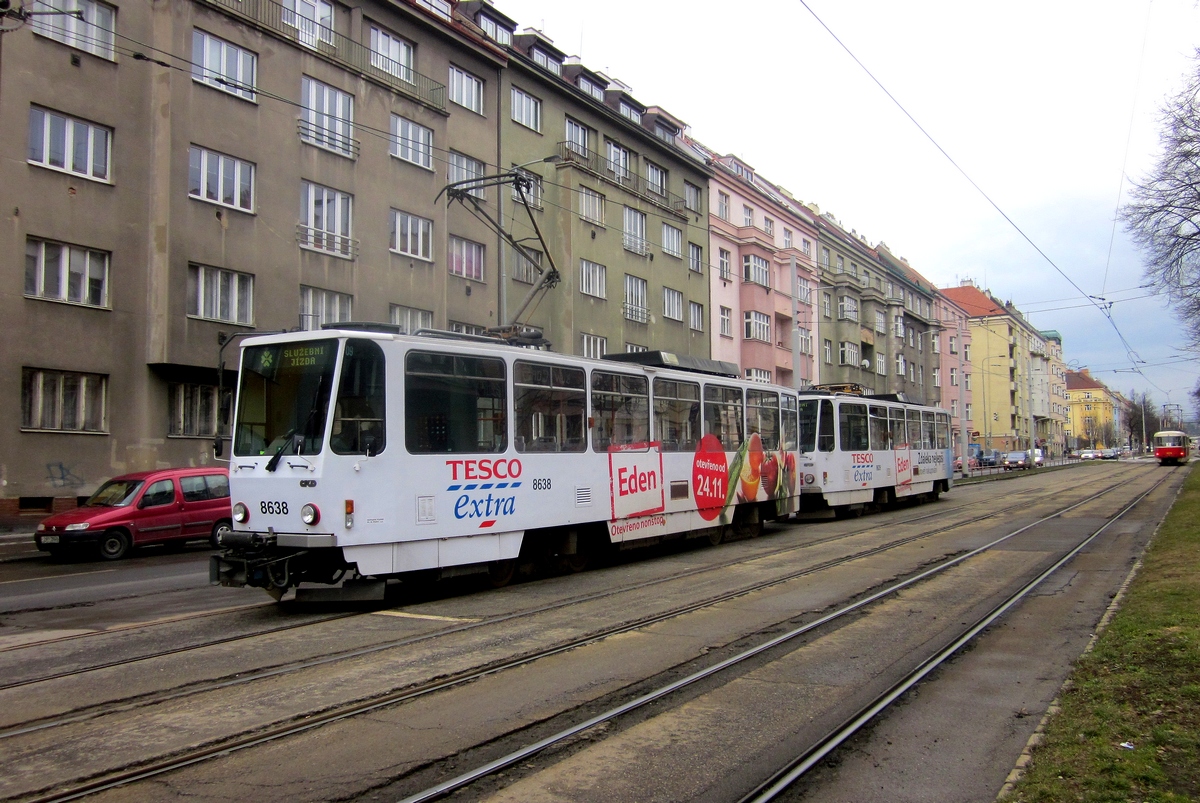 Прага, Tatra T6A5 № 8638