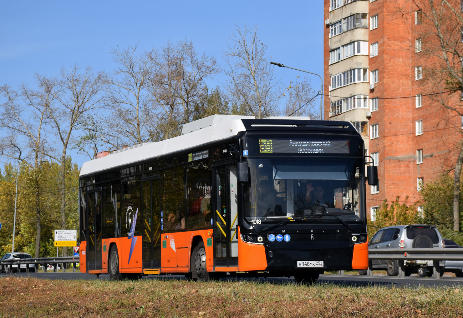 Ніжні Ноўгарад, Нижэкотранс-6256 «МиНиН» (БКМ Е450) № 1018