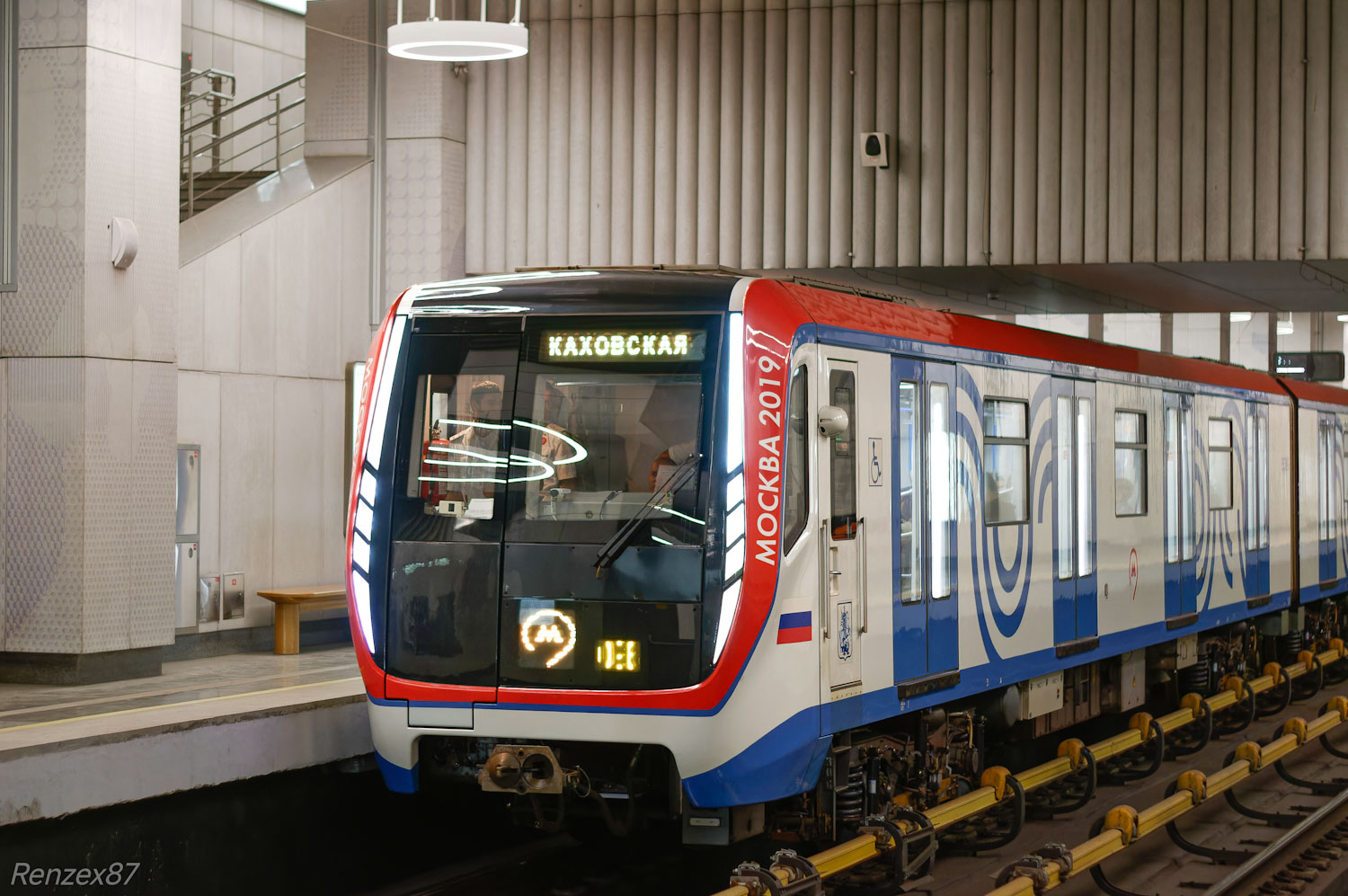 Москва, 81-765.4 «Москва-2019» № 65386; Москва — Парад поездов ко Дню города 7 — 8 сентября 2024