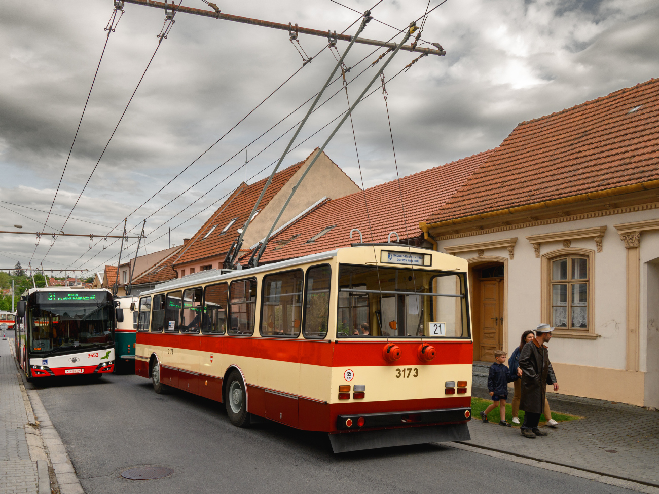Брно, Škoda 14Tr01 № 3173