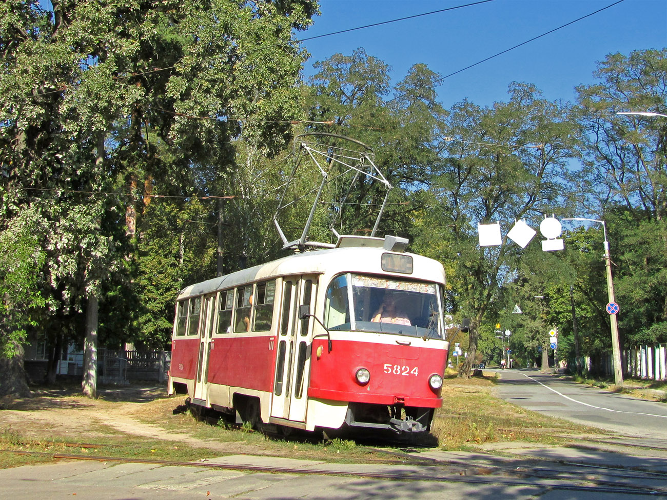 Киев, Tatra T3SU № 5824