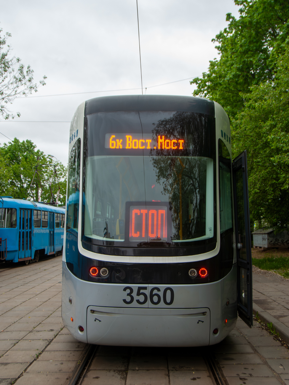 Moskva, 71-414 (Pesa Fokstrot) č. 3560 Moskva, 71-414 (Pesa Fokstrot) č. 3560