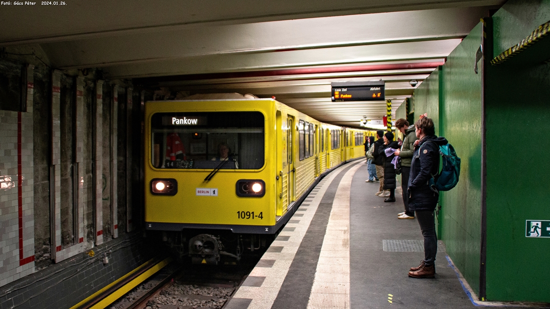 Берлин, BVG GI/1E № 1091-4