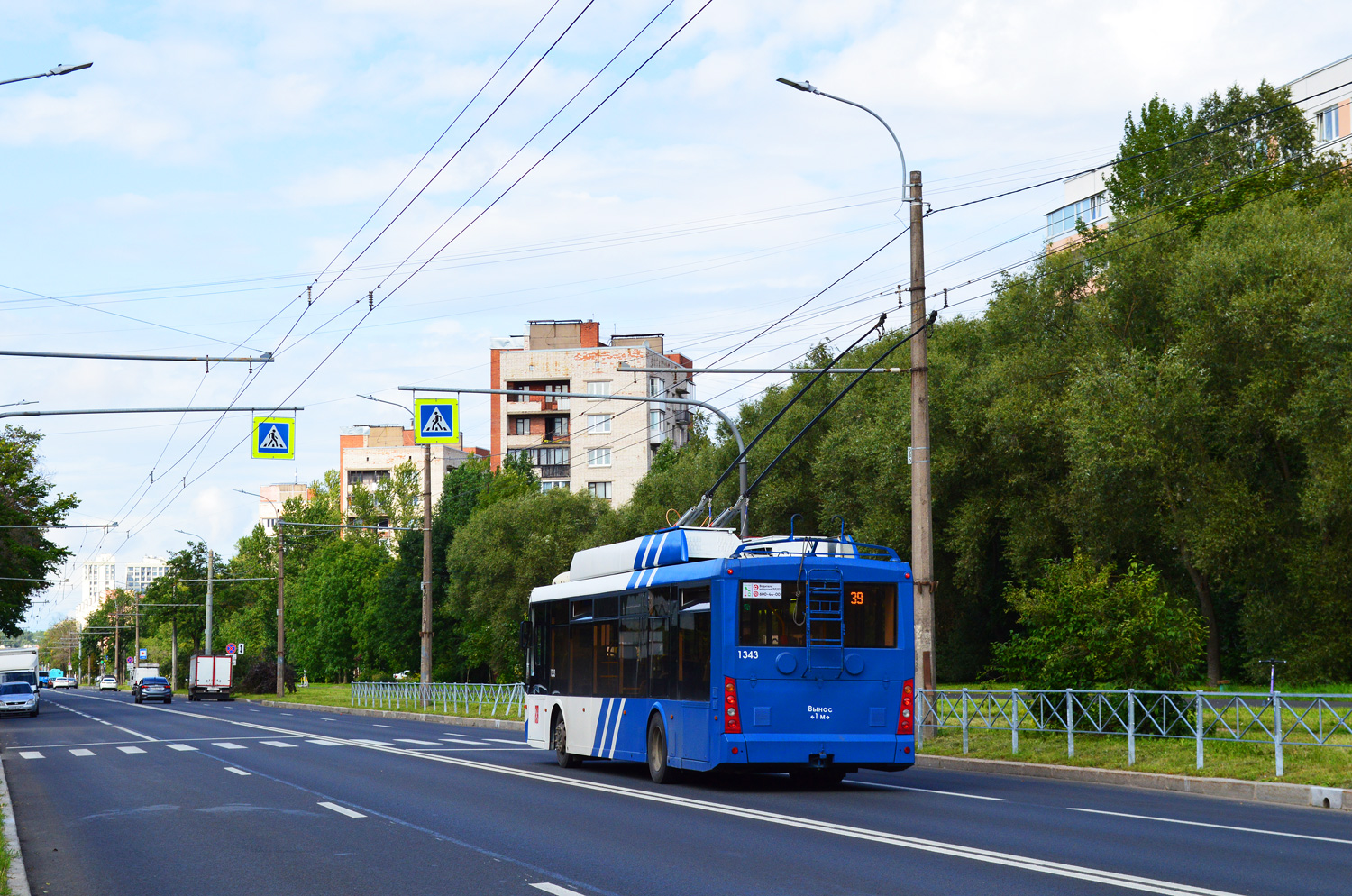 Санкт-Петербург, Тролза-5265.00 «Мегаполис» № 1343