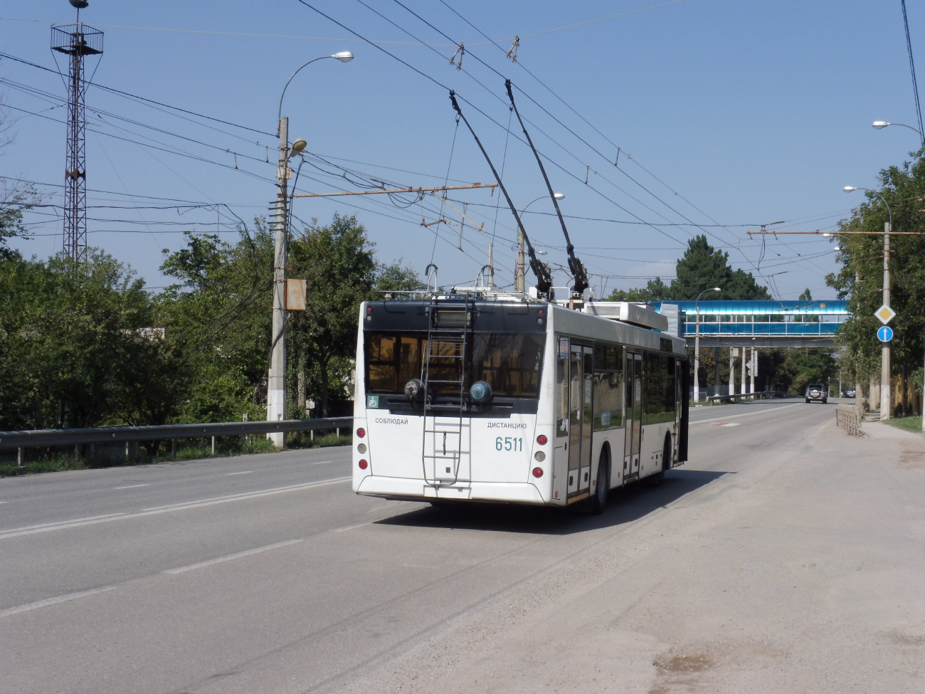 Крымский троллейбус, СВАРЗ-МАЗ-6275 № 6511