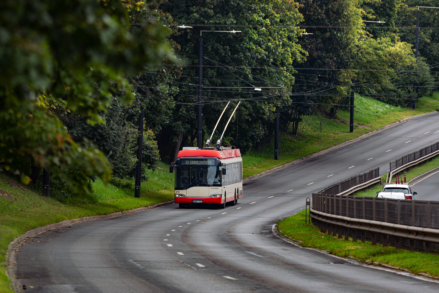 Вільнюс, Solaris Trollino II 15 AC № 2711