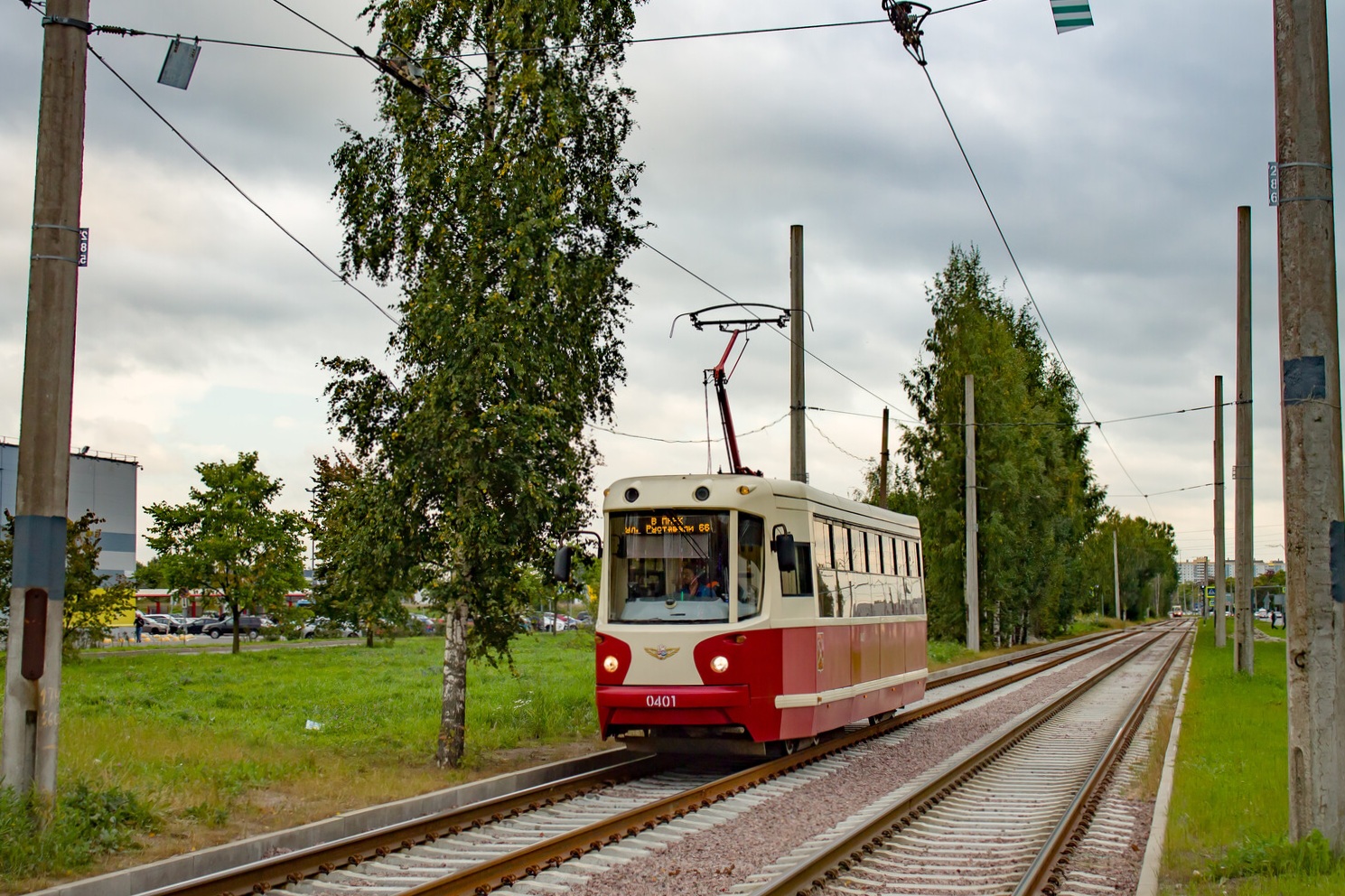 Санкт Петербург, ЛМ-68М2 (мод. СПб ГЭТ) № 0401