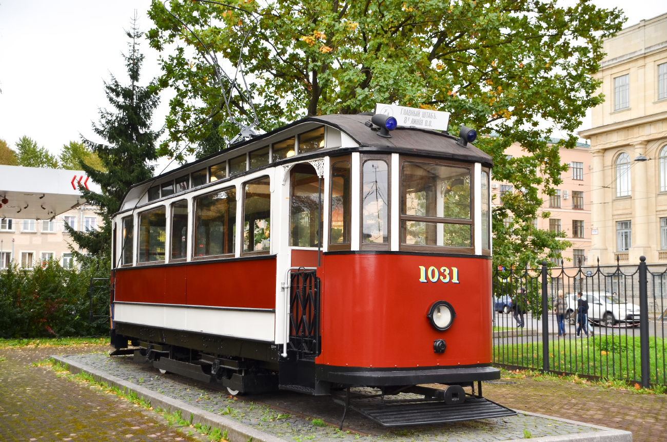 Sankt Petersburg, 2-axle motor car Nr. 1031