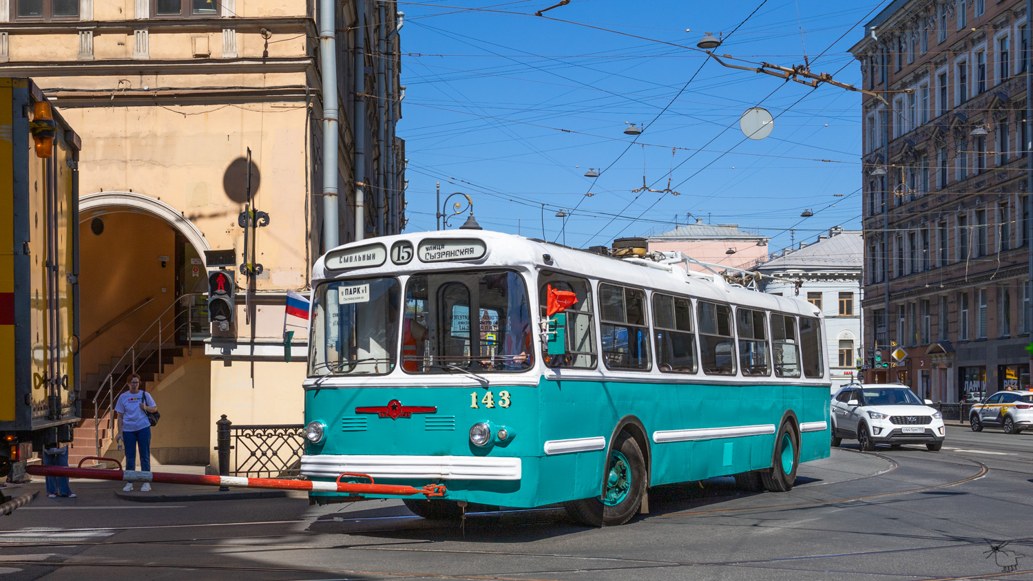 Szentpétervár, ZiU-5G — 143; Szentpétervár — SPbTransportFest — 2024 Festival