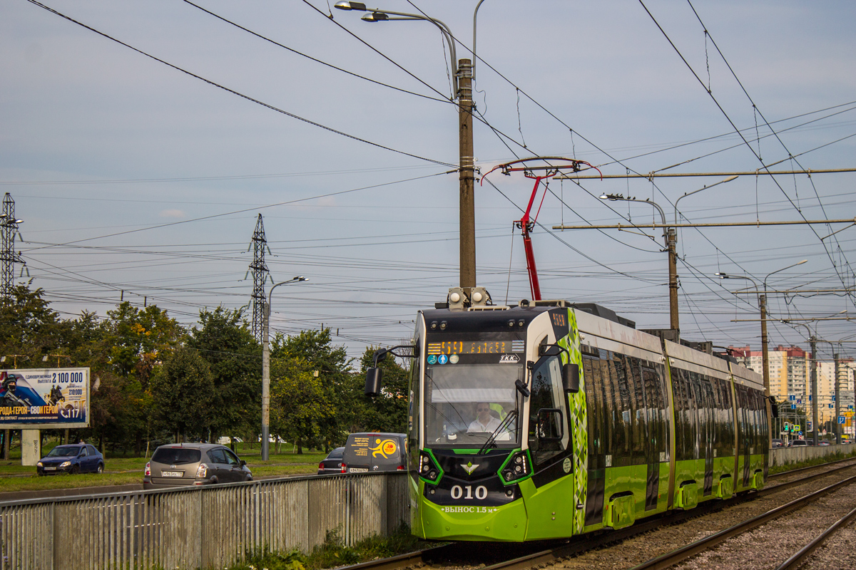 Санкт-Петербург, Stadler B85600M № 010