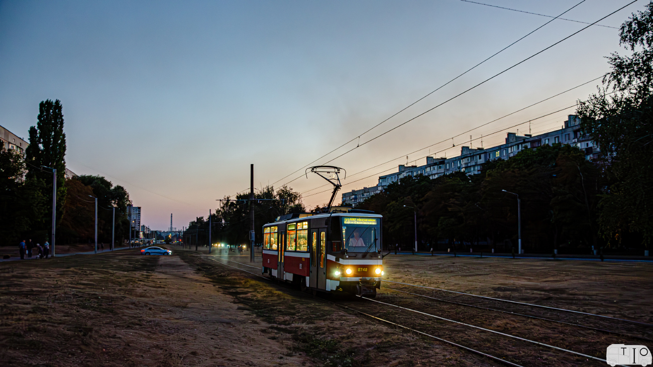 Charkov, Tatra T6A5 č. 8748 Charkov, Tatra T6A5 č. 8748