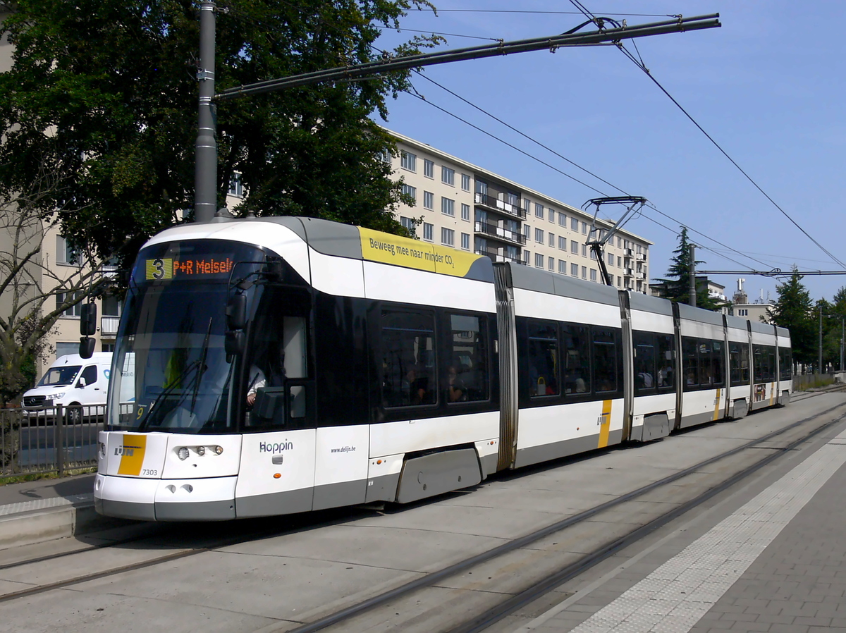 Антверпен, Bombardier Flexity 2 № 7303