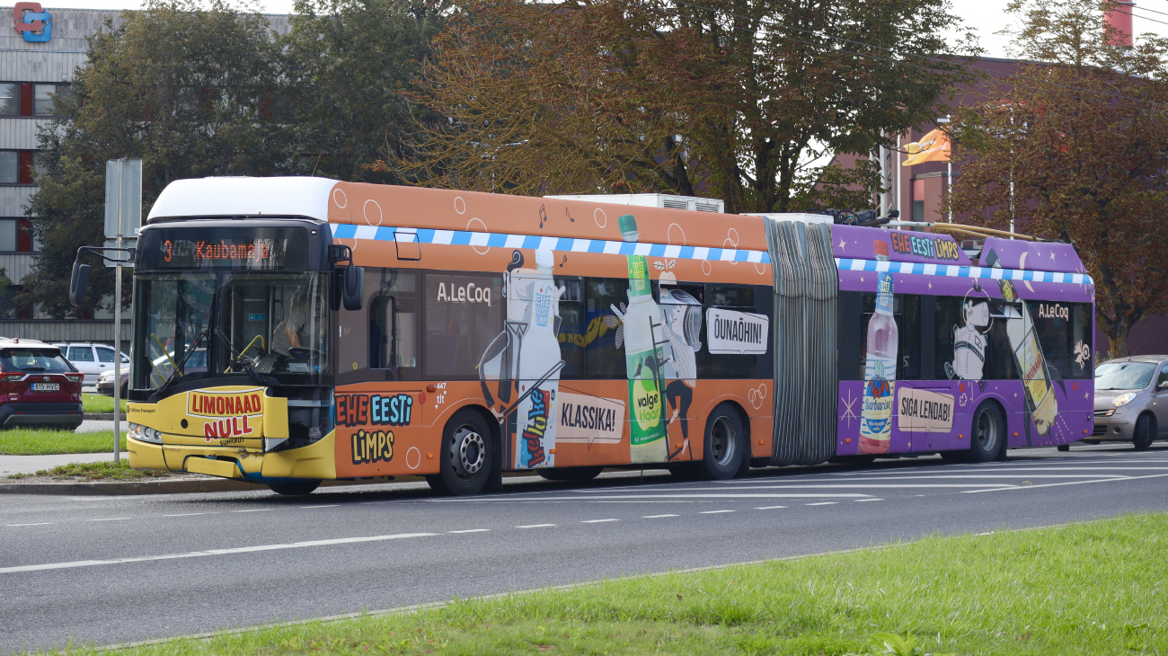 Таллин, Solaris Trollino III 18 AC № 447