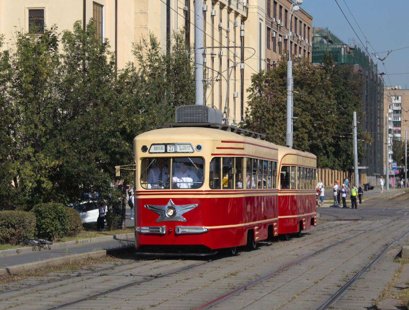 Москва, КТМ-1 № 0002; Москва — Парад и выставка трамваев в честь Дня города 7 сентября 2024