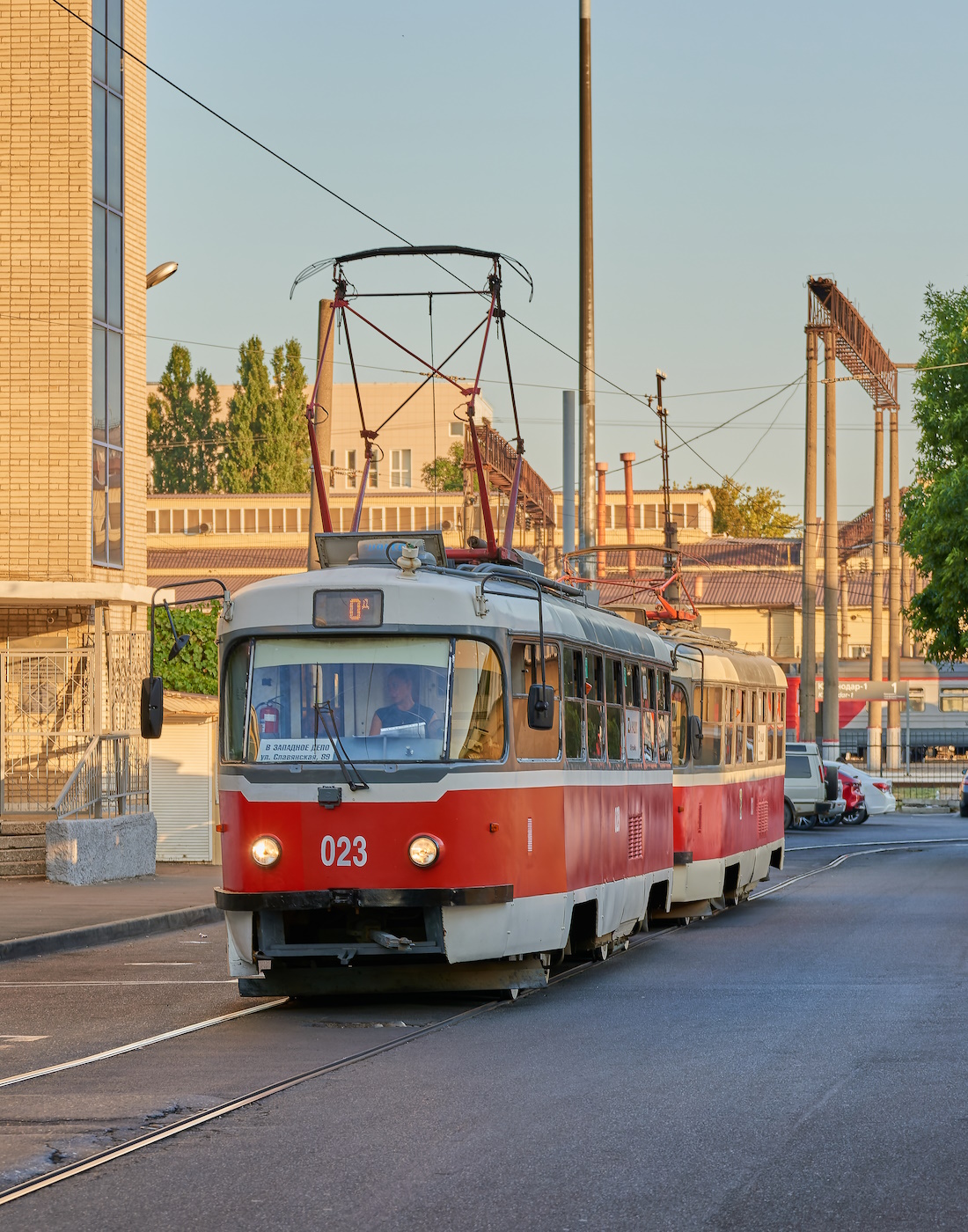Краснодар, Tatra T3SU КВР ТРЗ № 023