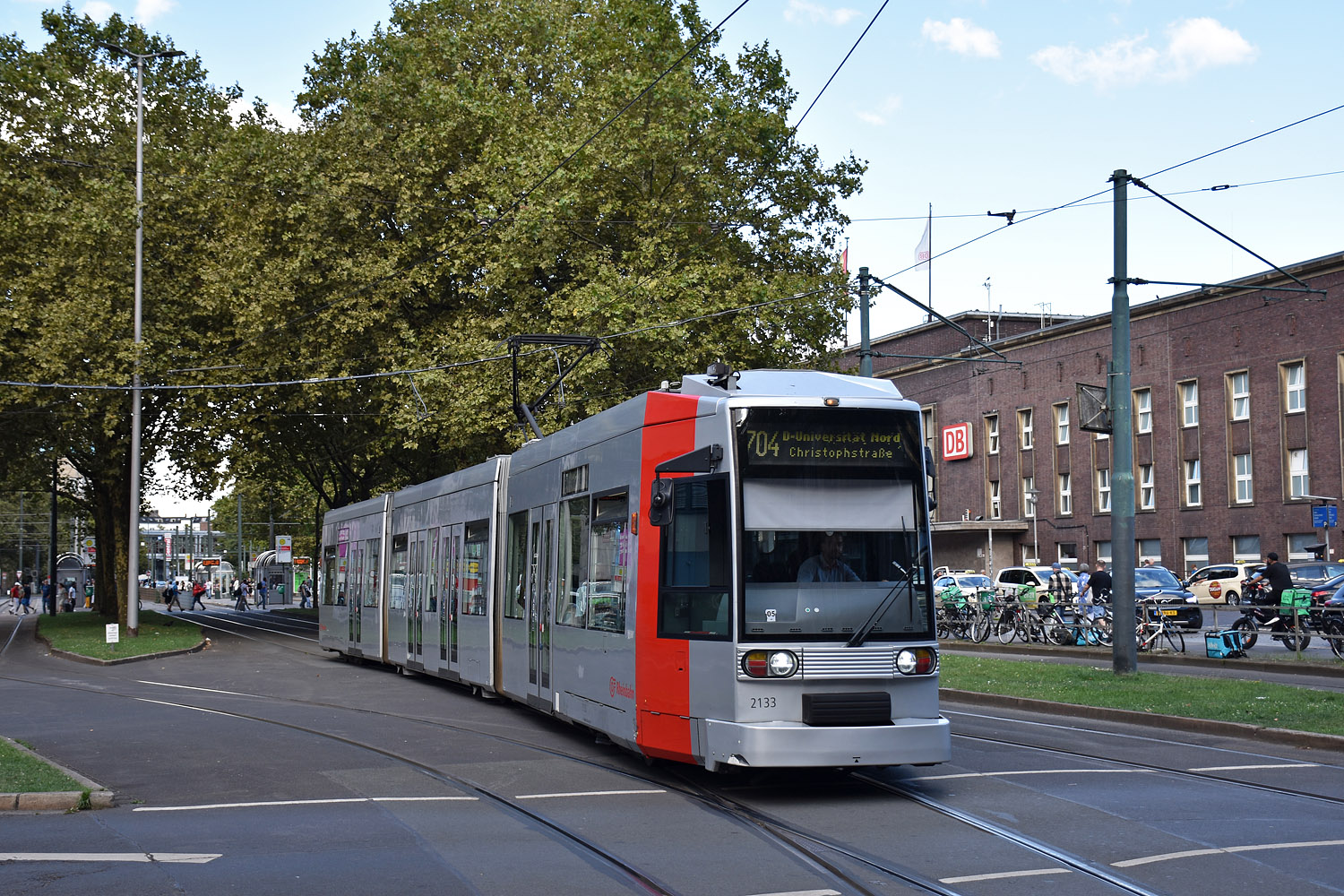 Düsseldorf, Duewag NF6 № 2133 Düsseldorf, Duewag NF6 № 2133