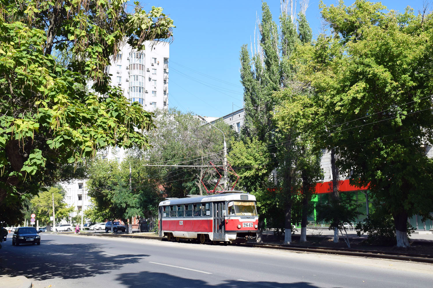 Волгоград, Tatra T3SU (двухдверная) № 2642
