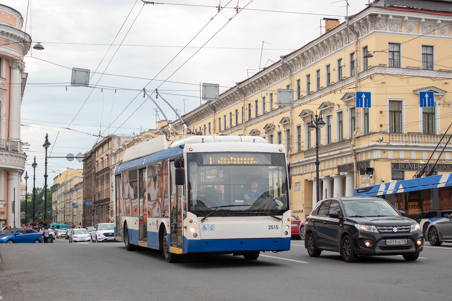Санкт-Петербург, Тролза-5265.00 «Мегаполис» № 2515