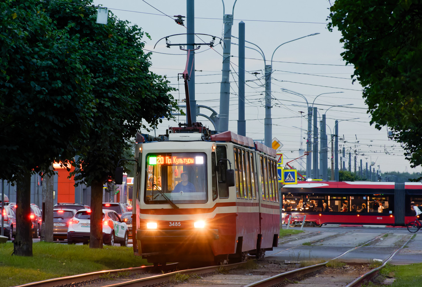 Sankt Petersburg, LVS-86M2 Nr. 3485