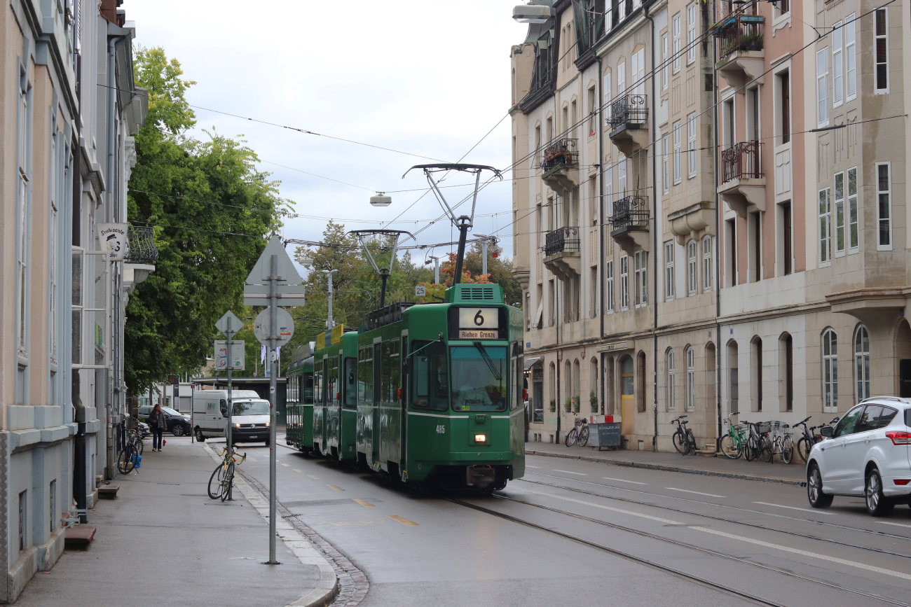 Basel, Schindler/SIG/BBC Be 4/4 Nr. 485