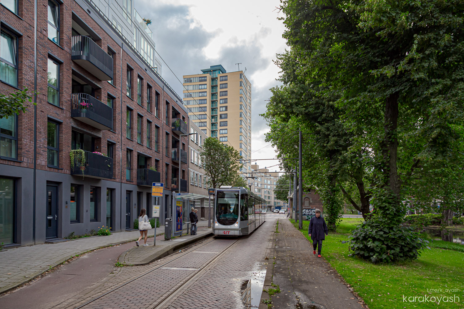 Роттердам, Alstom Citadis 302 № 2044