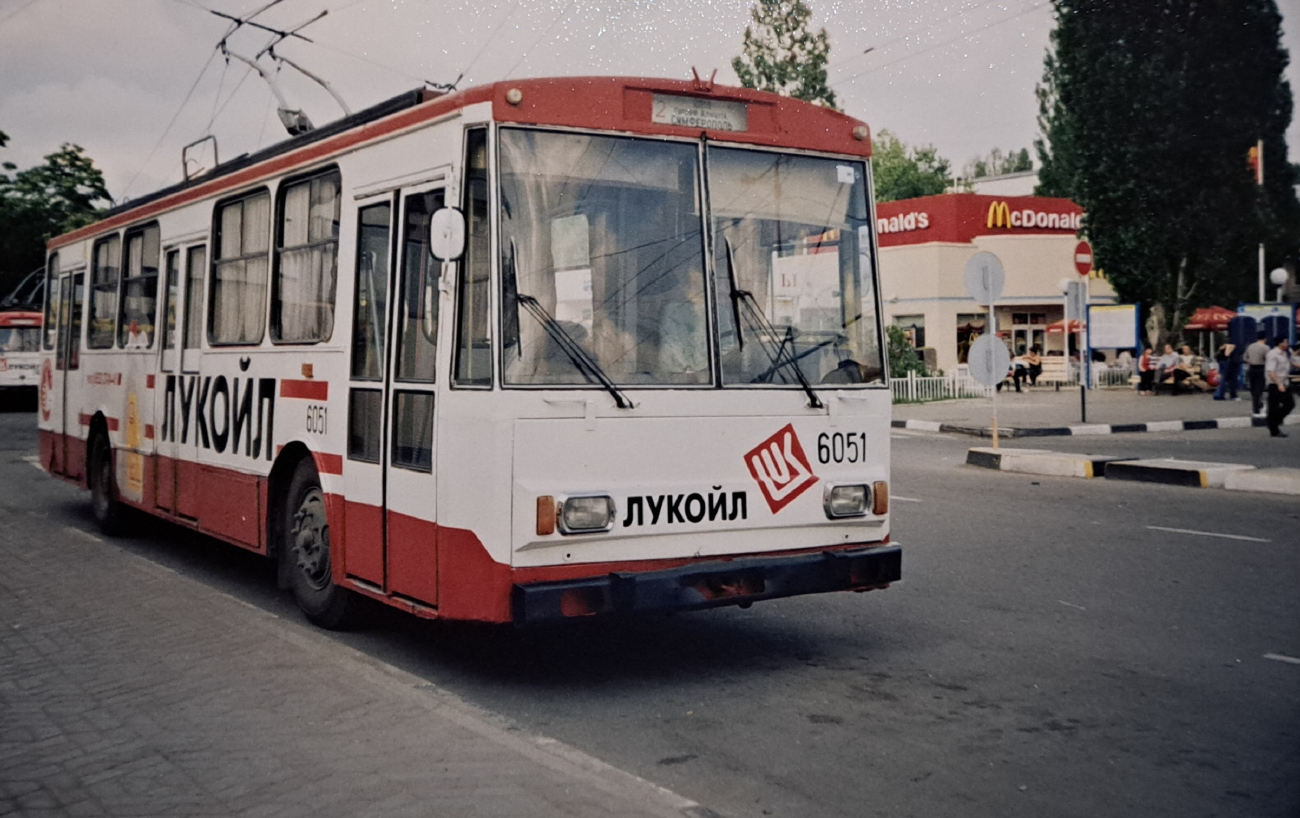 Крымскі тралейбус, Škoda 14Tr02/6 № 6051 Крымскі тралейбус, Škoda 14Tr02/6 № 6051