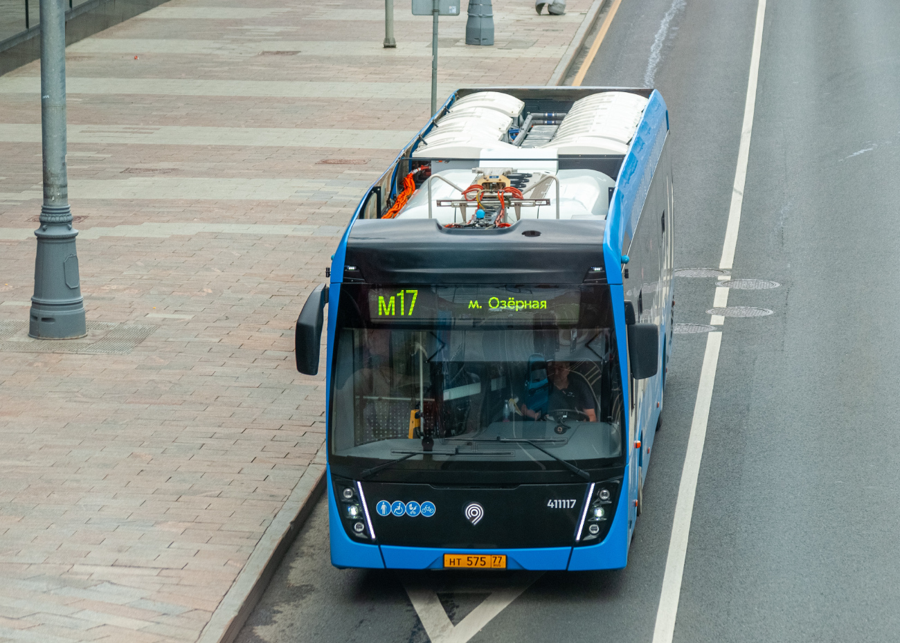 Москва, КАМАЗ-6282 № 411117